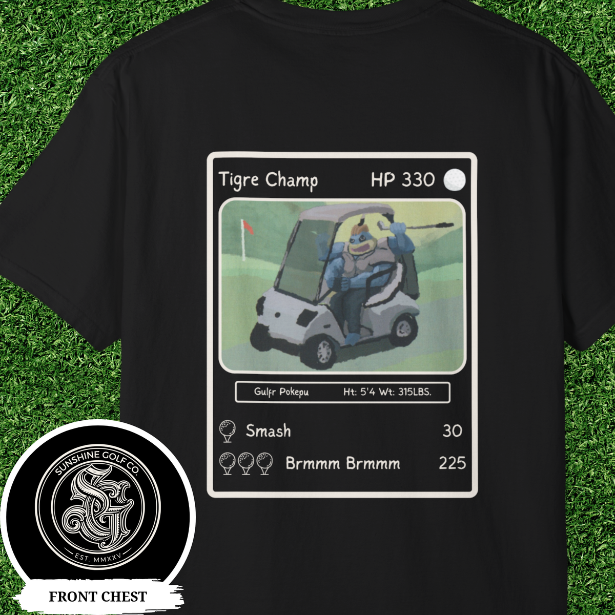 Golf Trading Card T Shirt, Funny Golf Shirt for Men, Comfort Colors Golf Tee, Retro Golf Graphic Tee, Golf Gift for Him, Golf Cart Shirt