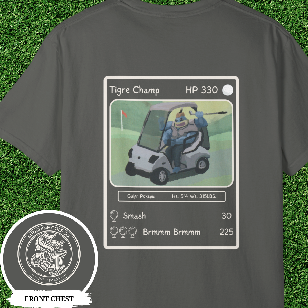 Golf Trading Card T Shirt, Funny Golf Shirt for Men, Comfort Colors Golf Tee, Retro Golf Graphic Tee, Golf Gift for Him, Golf Cart Shirt