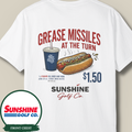 Funny Golf Shirt, Hot Dog Golf Tee, Comfort Colors Golf T-Shirt, Golf Humor Shirt, Snack Bar Tee, Golf Gift for Him, Back Print Tee