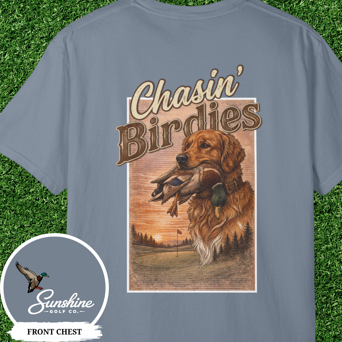 Chasin' Birdies Retriever Tee