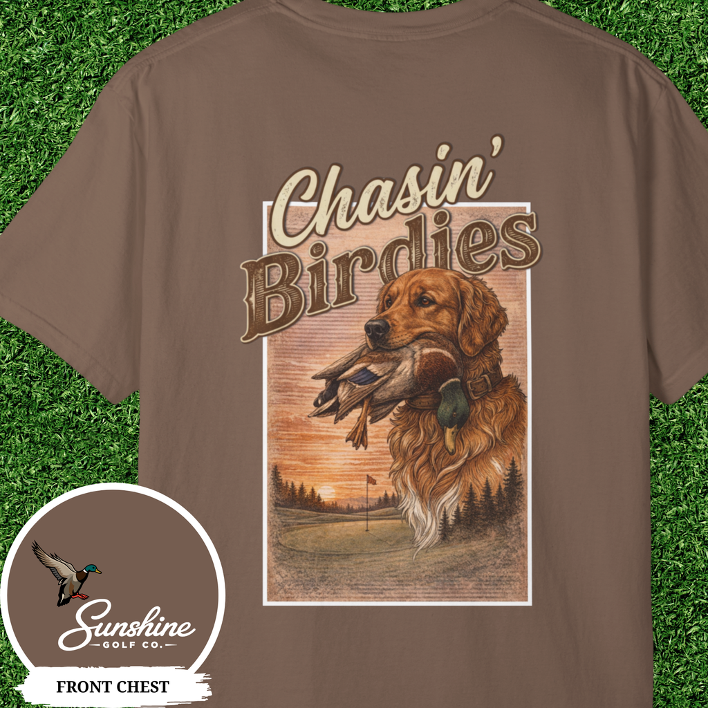 Chasin' Birdies Retriever Tee