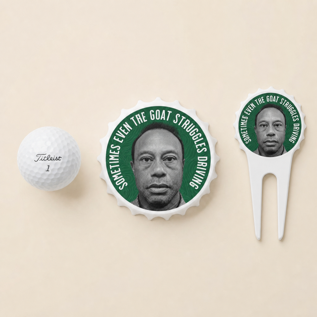 Magnetic Bottle Opener, Funny Golf Gift for Men, Golf Cart Accessory, Bottle Cap Shaped Opener, Golfer Gift, 19th Hole Bachelor Party Gift